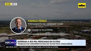 Esperan 300 mil personas en 15 días - ABC Noticias - ABC Color