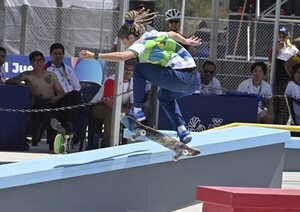 Odesur: Dominio brasileño en semifinales femeninas de skateboard  - Polideportivo - ABC Color