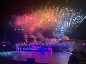 Inicia la inauguración de los Juegos Asunción 2022