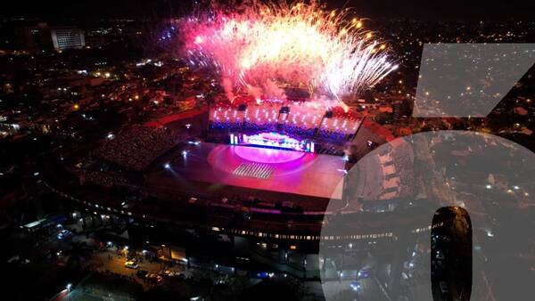 Crónica / [VIDEO] Brillante inauguración de los XII Juegos Suramericanos Asunción 2022