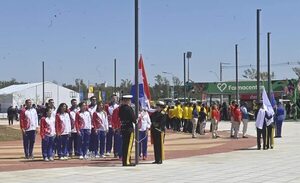 Banderas de 15 países flamean en Luque - Polideportivo - ABC Color