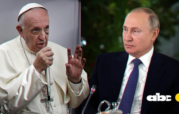 El papa pide a Putin parar la guerra y alerta del riesgo nuclear - Mundo - ABC Color