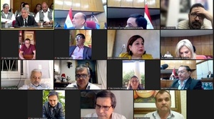 Se inicia reunión de ministros del TSJE con parlamentarios