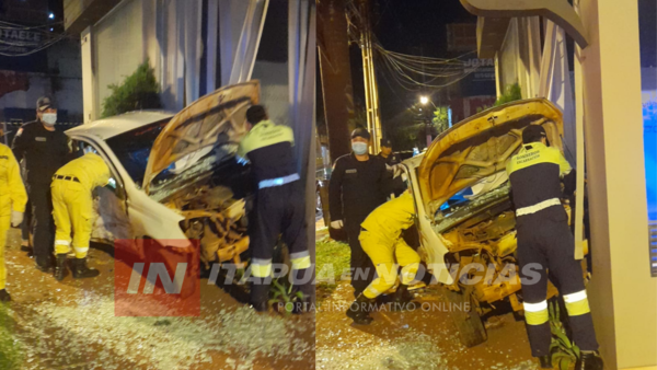 UN POLICÍA PROTAGONIZÓ GRAVE ACCIDENTE EN ENCARNACIÓN