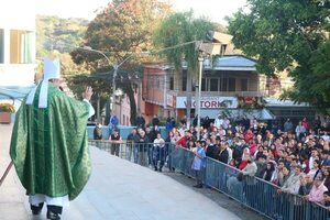 Monseñor Valenzuela pide que se aumente “la fuerza de la fe” - Nacionales - ABC Color