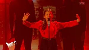 Sarah Pedrozo pasó a la final de La Voz Kids Francia