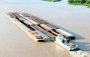 Paraguay deberá pagar unos US$ 20 millones de peaje en la hidrovía - Economía - ABC Color