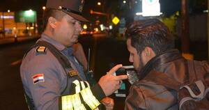 La Nación / Caminera registró en Central cifra más alta de alcoholizados al volante