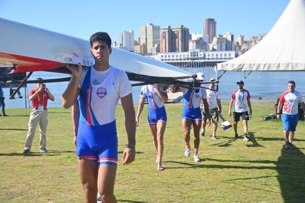 Un gran inicio en remo para la delegación paraguaya