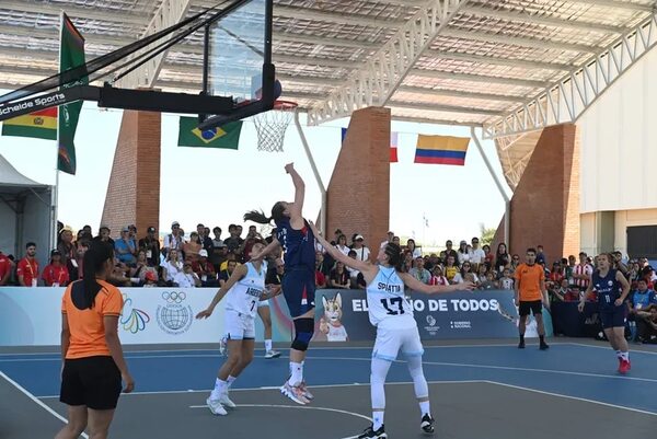 Baloncesto: Paraguay rectificó camino y le  ganó a Chile en  3x3 masculino - Polideportivo - ABC Color