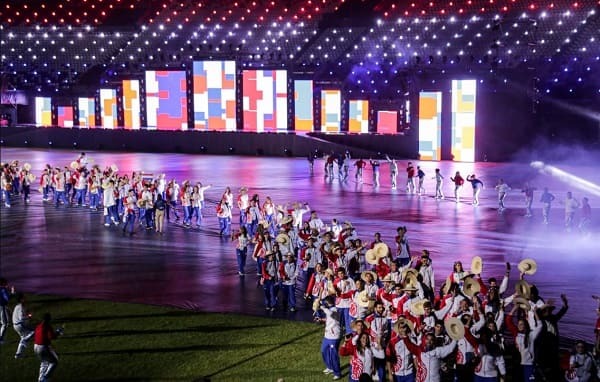 Fiesta deportiva de Odesur inicia con majestuosa ceremonia - Paraguaype.com