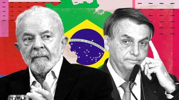 Lula superó a Bolsonaro por 5 puntos y habrá segunda vuelta