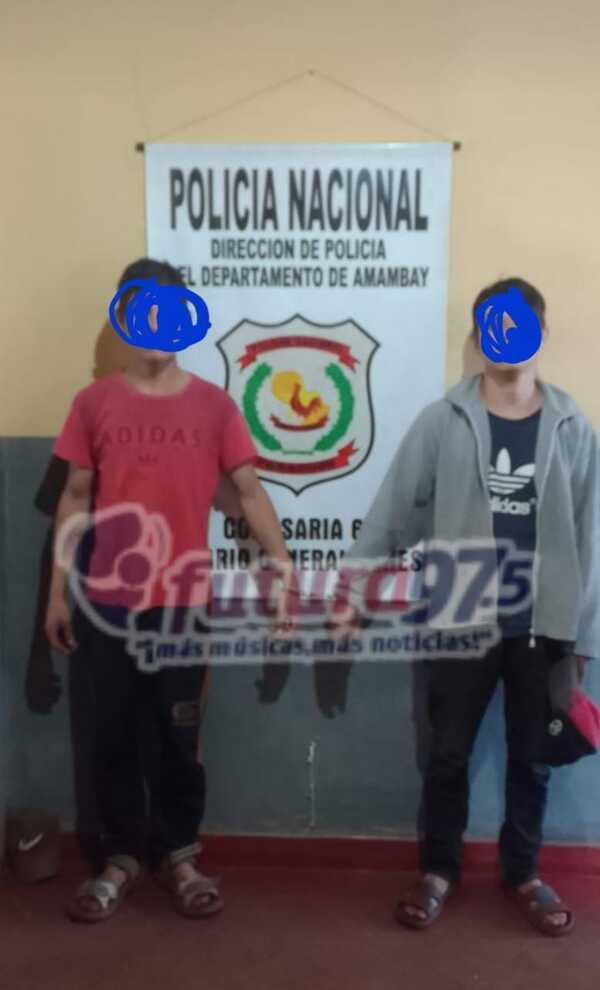 Hermanos fueron detenidos en el barrio General Genes