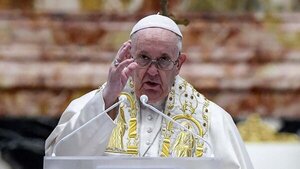 Papa rechaza la anexión de territorios de Ucrania por Rusia