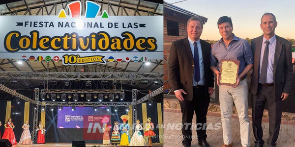 WALTER HARMS RECIBIÓ RECONOCIMIENTO EN HOHENAU