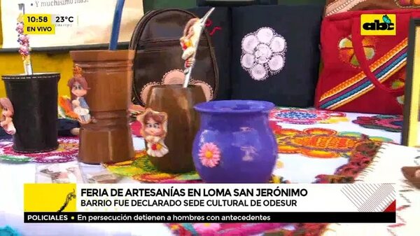 Feria de artesanías en Loma San Jerónimo - ABC Noticias - ABC Color