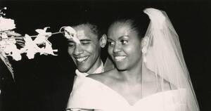 La Nación / Michelle y Barack Obama celebran 30 años de casados