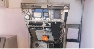 Intentaron vaciar un cajero automático