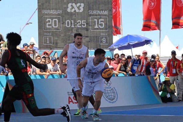 Paraguay cae en semifinales y peleará por el Bronce en básquet masculino