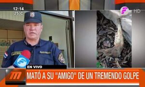 Mató a su "amigo" de un tremendo golpe | Telefuturo