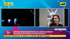 Exitosa inauguración de los juegos ODESUR 2022 - Ensiestados - ABC Color