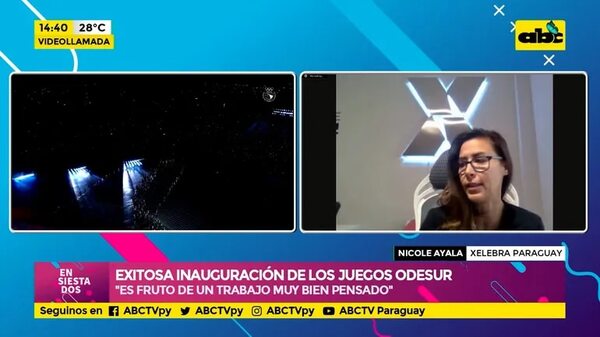 Exitosa inauguración de los juegos ODESUR 2022 - Ensiestados - ABC Color