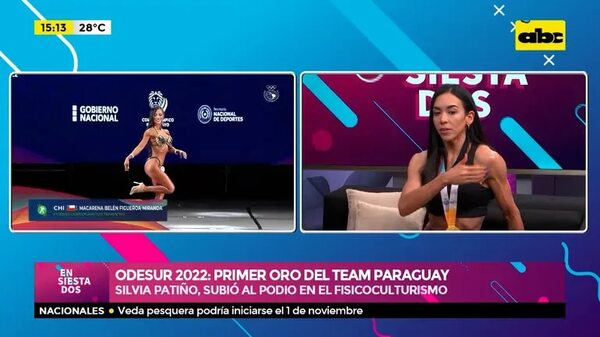 Primer Oro del Team Paraguay en la ODESUR 2022 - Ensiestados - ABC Color