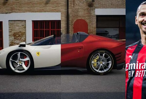 Zlatan Ibrahimovic cumple 41 años y se regaló dos Ferrari de más de 2 millones de euros