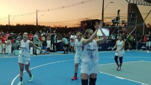 Paraguay logra plata en baloncesto 3x3 femenino
