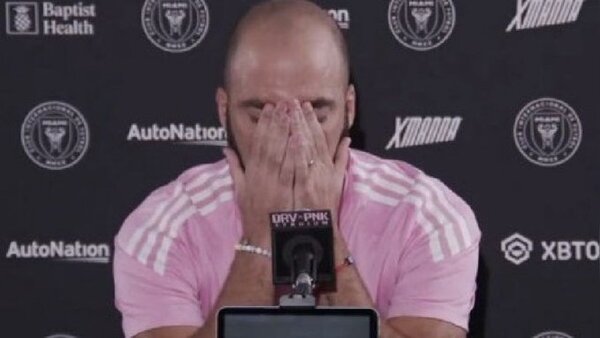 Gonzalo Higuaín lloró tras anunciar su retiro del fútbol: "Me duele en el alma"
