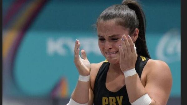 Abigail Leguizamón y su llanto de emoción por competir en Odesur