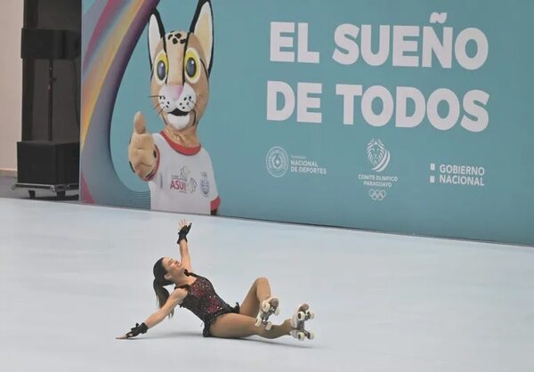 Erika Alarcón y su danza que vale oro en el patinaje artístico - Polideportivo - ABC Color