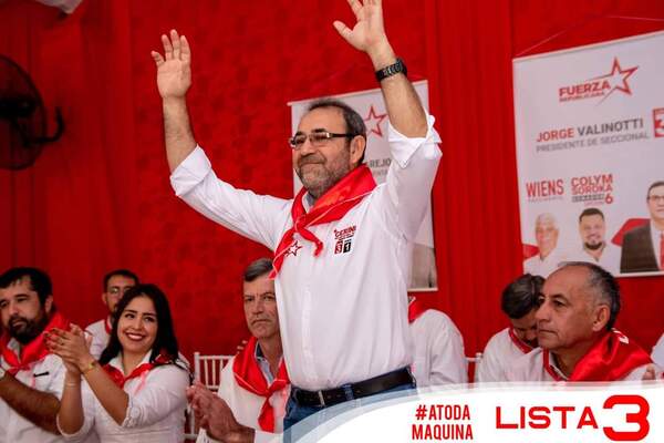 Cerini, el destacado durante la gira de Arnoldo Wiens en Itapúa.