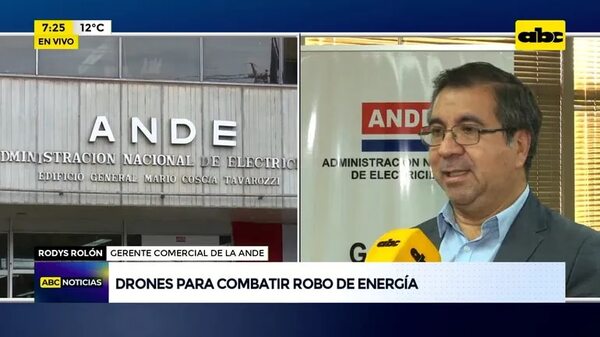 Drones para combatir robo de energía - ABC Noticias - ABC Color