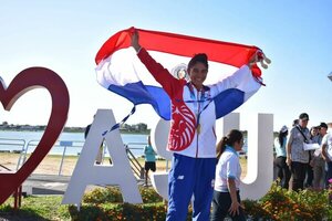 Pedaleó por el oro: Agua Marina expresó su emoción al ganar los Odesur en casa - Megacadena — Últimas Noticias de Paraguay