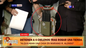Desbaratan banda de chilenos e incautan inhibidor de señal