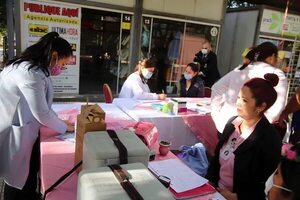 Octubre Rosa: Jornada de atención médica gratuita en la Plaza de la Justicia - Estilo de vida - ABC Color
