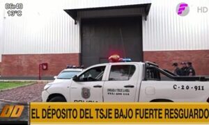Policías y militares refuerzan seguridad en depósito del TSJE - Paraguaype.com