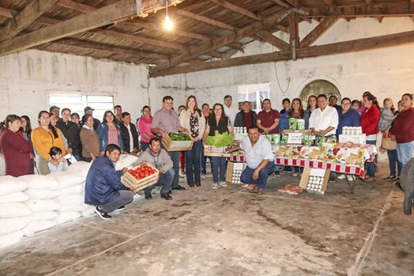 INDERT fortalece la agricultura familiar en colonias y asentamientos