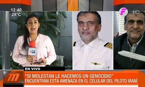 Encuentran amenaza en el celular del piloto del avión iraní | Telefuturo