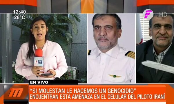Encuentran amenaza en el celular del piloto del avión iraní | Telefuturo