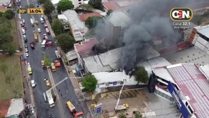 Declararon funcionarios del TSJE tras el incendio en el deposito - C9N