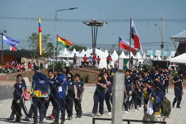 Odesur: Estudiantes acompañan al team Paraguay - Nacionales - ABC Color