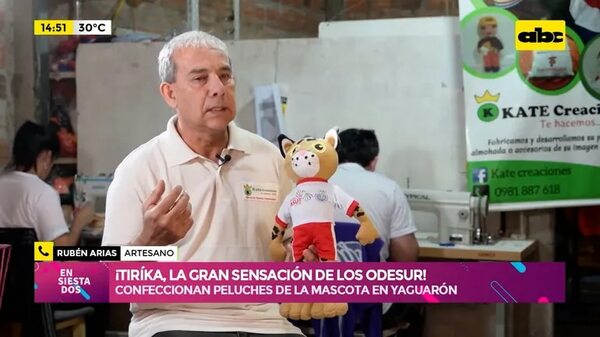 ¡TIRÍKA, la gran sensación de los ODESUR! - Ensiestados - ABC Color