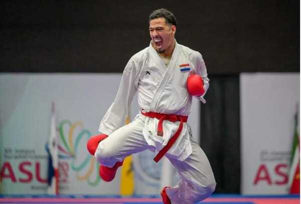 ODESUR: Medalla de Plata para karateca guaraní