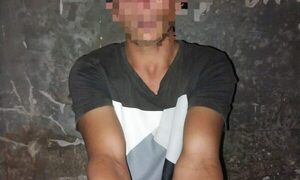 Agredió a su pareja en surtidor y terminó detenido