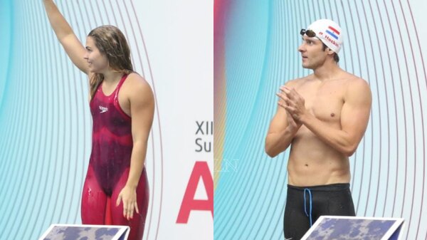 Luana Alonso y Benjamín Hockin quedaron muy cerca de las medallas