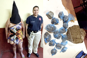 Atrapan a supuesta distribuidora de drogas en un asentamiento de Minga Guazú - La Clave