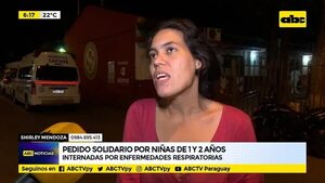 Pedido solidario por niñas de 1 y 2 años - ABC Noticias - ABC Color