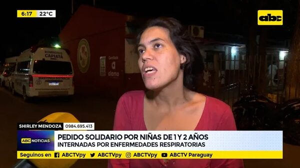 Pedido solidario por niñas de 1 y 2 años - ABC Noticias - ABC Color